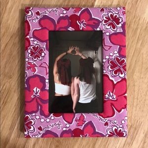 Lilly Pulitzer Sigma Kappa frame